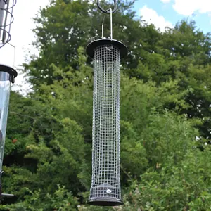 Metal Complete Bird Feeding Station with 4 Large Feeders & Stabiliser Stand