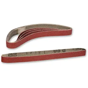 Proxxon Abrasive Belts for BSL 220/E - 80 grit (Pkt 5)