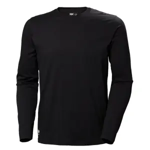 Helly Hansen Workwear Manchester Longsleeve (Black)  (Large)