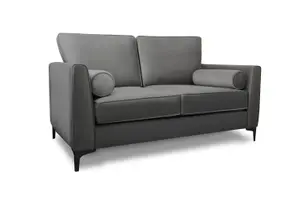 Modern Home Zara 2 Seater Sofa Steel