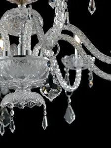 Luminosa INCANTO 8 Light Chandeliers Chrome, Crystal 83x79cm