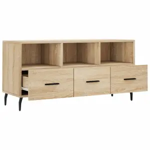 Berkfield TV Cabinet Sonoma Oak 102x36x50 cm Engineered Wood