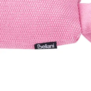 Set of 2 Cushions LAMMI Cotton 45 x 45 cm For Kids Pink