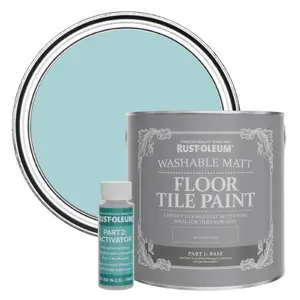 Rust-Oleum Little Cyclades Washable Matt Floor Tile Paint 2.5L