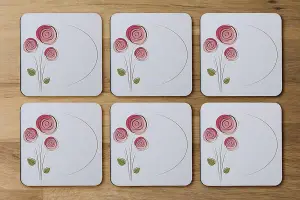 Rose Drawing (Coaster) / Default Title