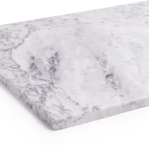 White Marble Chopping Board - Worktop Saver