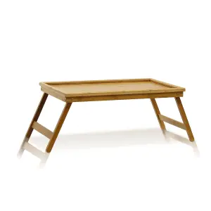 Furinno Bamboo Lapdesk Bed Tray, Natural Room Home Decorations