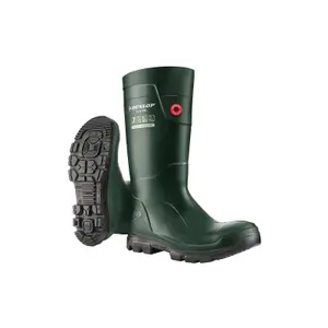 Dunlop TerraPro Full Safety Wellington Green