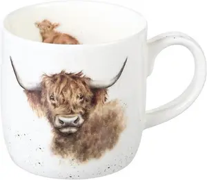 Wrendale Designs Highland Cow Mug Wrendale Designs