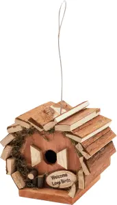 Handmade Rustic Wooden Bird House