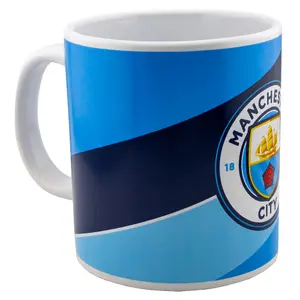 Manchester City FC Jumbo Mug Sky Blue/White (One Size)