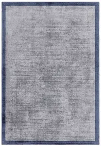 Blade Border Handwoven Rug Airforce Navy 06 Rug 120x170cm for the