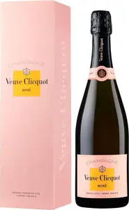 Veuve Clicquot Rosé Champagne, Gift Box 75 Cl