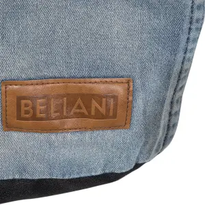 Beliani Modern Bean Bag Light Blue DROP