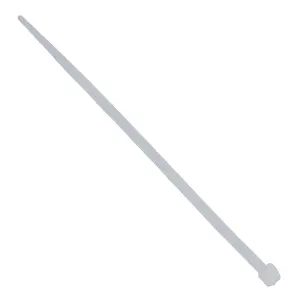 White Nylon Cable Ties Zip Ties Lock Ties 2.5mm x 100mm 100 Pack