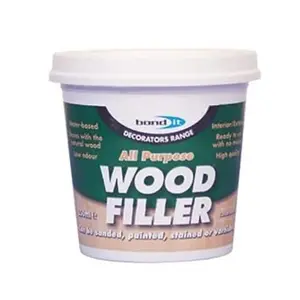 Bond It All Purpose Wood Filler White, 250ml    BDWF1WH(N) (Pack of 3)