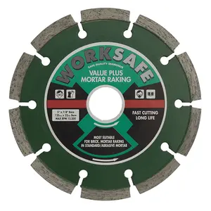 Sealey 125 x 22mm Value Plus Diamond Blade For Hard & Medium Materials WDVP125