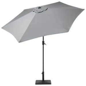 Market Garden Parasol 2.7 m Dark Grey VARESE