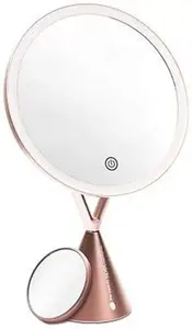 Rio Hd Illuminated Makeup Mirror With 1X And 5X Magnification