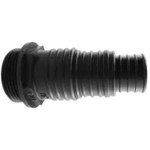 male multi-step hosetail for pond pumps/filters fits 25-32-38mm pipe,1.25" bsp male thread measures 41.9mm across