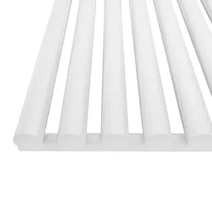 Right Radiators 1600x545 mm Single Vertical Round Column Style Designer Radiator Heated Rads White