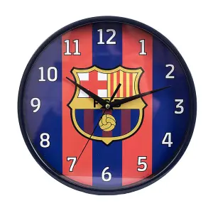 FC Barcelona Wall Clock Blue/Red (One Size)