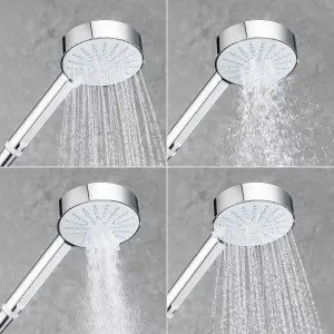 Mira Atom EV Chrome effect Wall-mounted Thermostat temperature control Mixer Shower