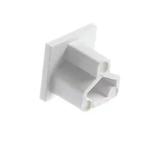 MK White 16mm x 16mm Trunking end cap