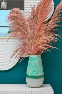 Fiori Pink Stem Pampas Grass Artificial Plant Foliage