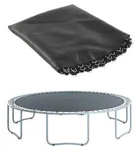 Trampoline Replacement Jumping Mat, fits for 16 FT. Round Frames with 96 V-Rings using 7" Springs - Mat Only