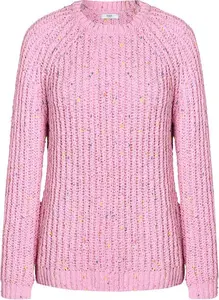 Cotton Traders Women's Chenille Jumper In Pink - Size 24