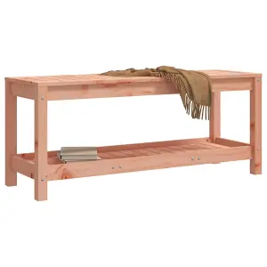 Berkfield Garden Bench 108x35x45 cm Solid Wood Douglas