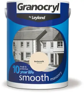 Granocryl Smooth Masonry Paint Buttermilk 5L