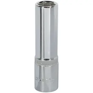 Premium 11mm Deep Drive Socket - Forged Chrome Vanadium Steel with 3/8" Square Drive