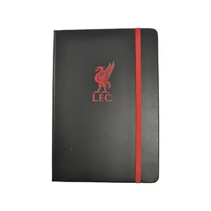 Liverpool FC Premium Crest A5 Notebook Black/Red (One Size)