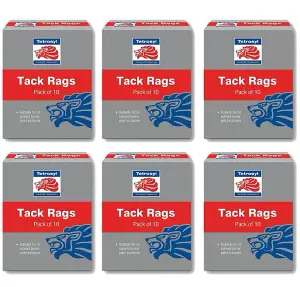 Unimask Tack Cloths Tack Rags Paint Cloth Tack Rag Tack Cloth Box Of 10 x6