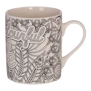 Maison by Premier Live A Colourful Life Colour In Mug