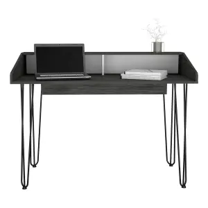 Dallas Home Office Desk with hairpin legs