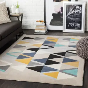 DELANEY Modern Skandi Area Rug 120 x 170 cm