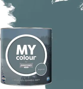 Johnstone's My Colour Durable Matt Paint Nightcap - 2.5L