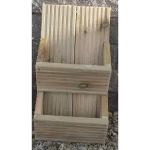 Wall Mounted Decking Herb Strawberry Fruit Planter - 55CM X 45CM X 15CM