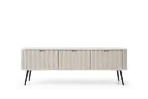  Luxurious Zova TV Cabinet H560mm W1680mm D390mm in Cashmere - Opulent Media Centre