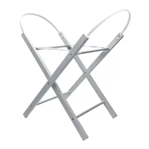 Kinder Valley Opal Folding Moses Basket Stand Grey