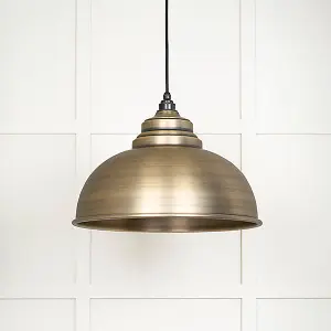 Aged Brass Harborne Pendant Light