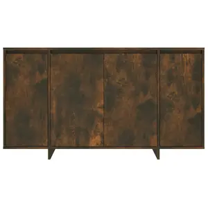 Gelula Sideboard 135 x 41 x 75 cm Engineered Wood Smoked Oak