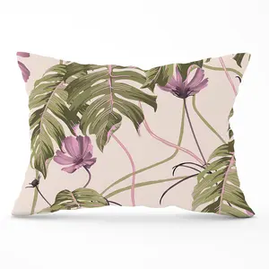 Pink Cosmos Flowers Cushions 33cm x 48cm