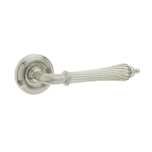 Giselle Passage Door Handle (Set of 2) Satin Nickel