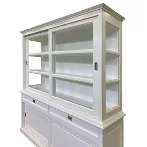 Stiles Display Cabinet White