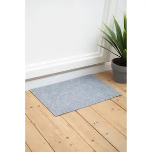 Interiors by Premier Light Grey Doormat