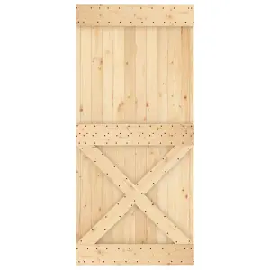 Berkfield Door NARVIK 95x210 cm Solid Wood Pine